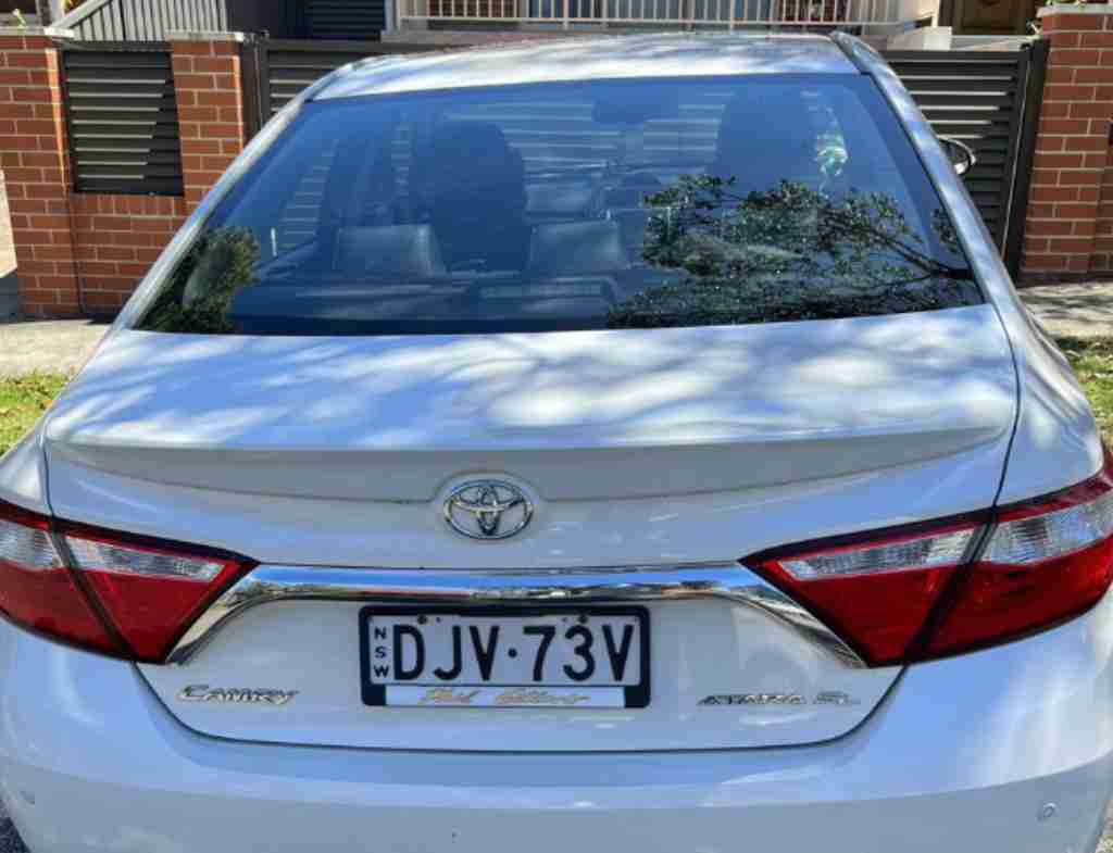 悉尼 二手车 两箱轿车 Toyota Camry 25L 自动档  2016年